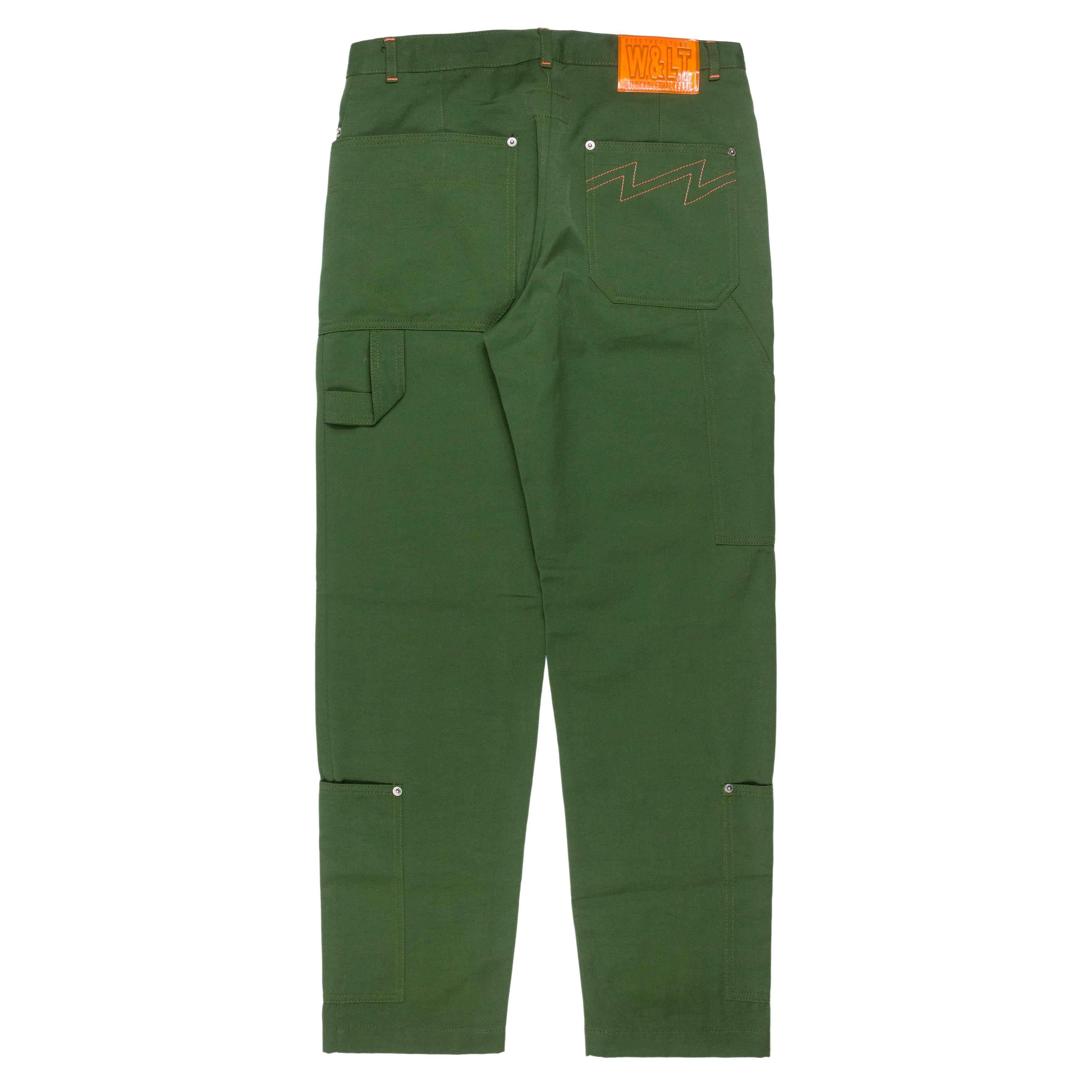 Walter van Beirendonck / Wild & Lethal Trash Work Pants - SILVER 